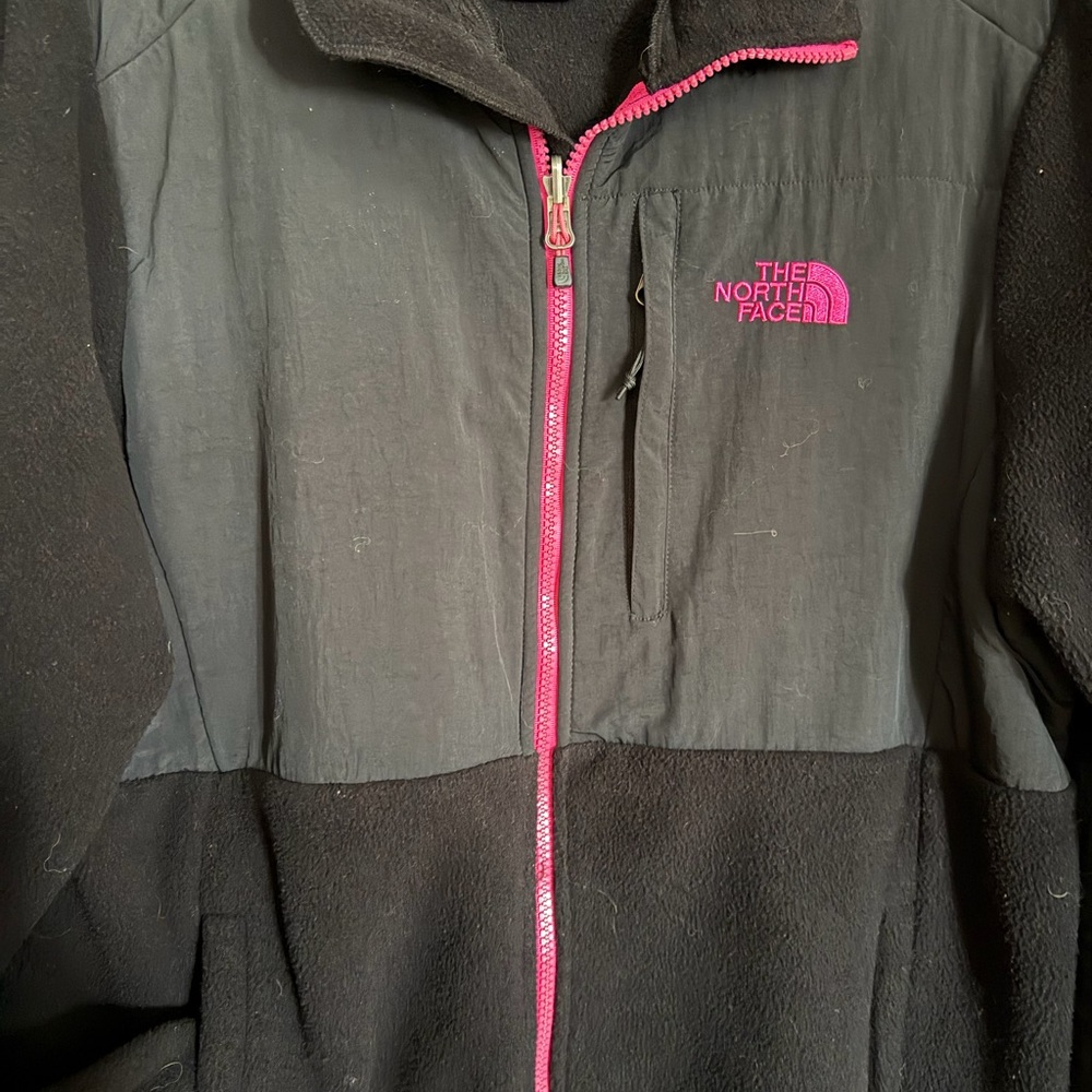 The North Face Black and Pink Jacket
